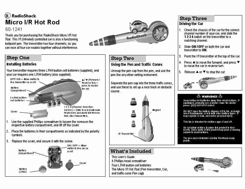 Radio Shack Motorized Toy Car 60-1241-page_pdf